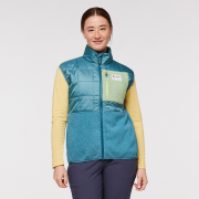 Cotopaxi Women's Trico Hybrid Vest Blue Spruce/Drizzle