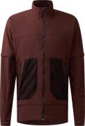 Haglöfs Men's Solis Zip Off Jacket Maroon Trail