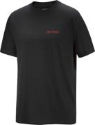 Arc'teryx Men's Kragg Sl Cotton Blurred Bird Ss Black/dynasty