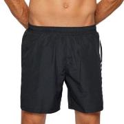 BOSS Badbyxor Dolphin Recycled Swim Shorts Svart polyester Small Herr