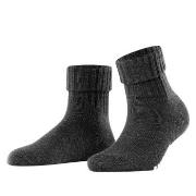 Burlington Strumpor Plymouth Wool Sock Mörkgrå ull Strl 36/41 Dam