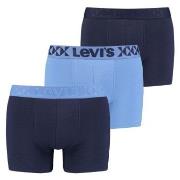 Levis Kalsonger 3P Boxer Giftbox Blå bomull Small Herr