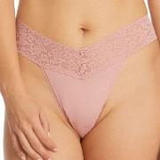 Hanky Panky Trosor Classic Cotton Original Rise Thong Gammelrosa bomul...