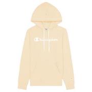 Champion Classics Women Hooded Sweatshirt Beige Small Dam