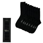 Topeco Strumpor 8P Men Bamboo Basic Crew Socks Svart Strl 41/45 Herr