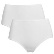 Trofe Midi Briefs Bamboo Mix Trosor 2P Vit Small Dam