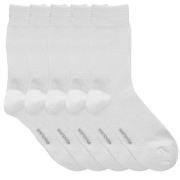 Resteröds Strumpor 5P Bamboo Socks Vit Strl 40/45 Herr