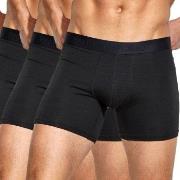 Panos Emporio Kalsonger 3P Base Bamboo Cotton Boxer Svart Small Herr