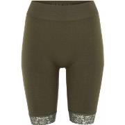 Decoy Long Shorts With Lace Grön X-Large Dam