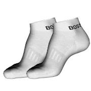 BOSS Strumpor 2P Casual Sport Sneaker Socks Vit Strl 39/42 Herr