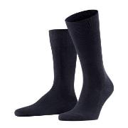 Falke Strumpor Family Crew Sock Mörkblå bomull Strl 39/42 Herr