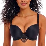 Freya BH Loveland UW Moulded Plunge Tshirt Bra Svart E 75 Dam