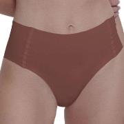 Sloggi Trosor ZERO Feel 2 0 High Waist Brief Mörkbrun Small Dam