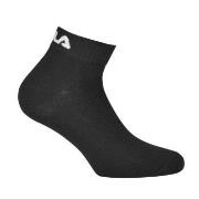 FILA Strumpor 3P Quarter Plain Socks Svart Strl 39/42