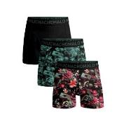 Muchachomalo Kalsonger 3P Cotton Stretch Boxer Röd/Grön bomull X-Large...