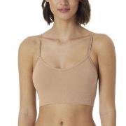 Schiesser BH Bustier Removable Pads Top Beige polyamid Small Dam