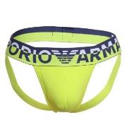 Armani Cotton Jockstrap Kalsonger Limegrön bomull Large Herr