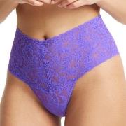 Hanky Panky Trosor 2P Signature Lace Retro Thong D1 Lila nylon One Siz...