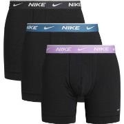 Nike Kalsonger 6P Everyday Essentials Cotton Stretch Boxer D1 Svart/Ro...