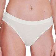 Sloggi Trosor 2P GO Casual High Leg Briefs Benvit bomull Small Dam