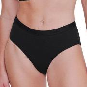 Sloggi Trosor GO Casual Midi Brief Svart bomull Small Dam