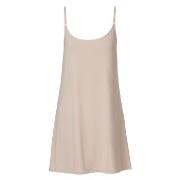 Trofe Slip Dress Beige polyamid Medium Dam