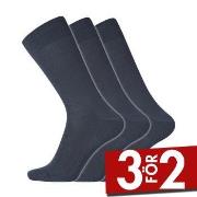 Dovre Strumpor 3P Wool Socks Marin Strl 45/48 Herr