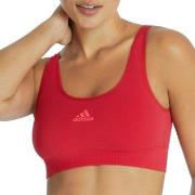 adidas BH BOS Smart Micro 720 Seamless Lounge Bra Röd polyamid Medium ...