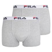 FILA Kalsonger 2P Urban Boxers Grå bomull Medium Herr