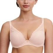 Chantelle BH EasyFeel Norah Chic Plunge T-Shirt Bra Ljusrosa B 70 Dam