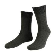 Amanda Christensen Strumpor Grade Wide Rib Ankle Socks Gråmelerad Strl...