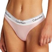 Calvin Klein Trosor Icon Cotton Modal Thong Rosa Small Dam