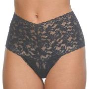 Hanky Panky Trosor Signature Lace Retro Thong Grå nylon One Size Dam