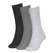 Calvin Klein Strumpor 3P Classic Socks For Women Grå Strl 39/42 Dam