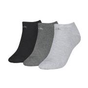 Calvin Klein Strumpor 3P Sneaker Socks For Women Grå Strl 39/42 Dam