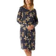 Schiesser Long Sleeve Nightshirt Mörkgrå Medium Dam
