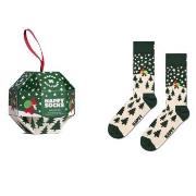 Happy socks Strumpor Snow Globe Gift Set Mörkgrön modal Strl 41/46