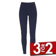 Damella Bamboo Leggings Marin bomull Small Dam