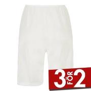 Damella Microfiber Waist Slip Shorts Vanilj viskos 38 Dam
