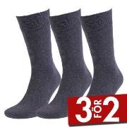 Amanda Christensen Strumpor 3P True Ankle Soft Top Sock Antracit Strl ...