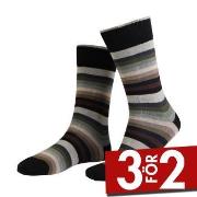 Amanda Christensen Strumpor True Block Stripe Ankle Sock Svart Strl 39...