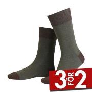 Amanda Christensen Strumpor True Contrast Ankle Sock Oliv Strl 39/42