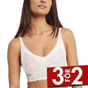 Sloggi BH ZERO Feel Bliss Bralette Vit Small Dam