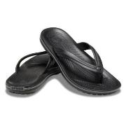 Crocs Crocband Flip Unisex Helsvart US M11 (EU 45-46)