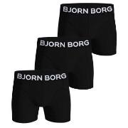 Björn Borg Kalsonger 3P Organic Cotton stretch Boxer Svart Small Herr