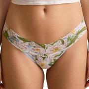 Hanky Panky Trosor Printed Low Rise Thong Blå/Vit nylon One Size Dam