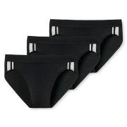 Schiesser Kalsonger 3P 95-5 Stretch Rio Slip 3XL-4XL Svart bomull 3XL ...