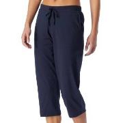 Schiesser Women Mix and Relax Pants Mörkblå bomull 38 Dam