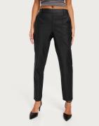 Object Collectors Item - Svart - Objbelle Lisa Coated Pant Noos