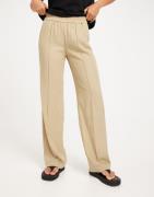 Only - Beige - Onllucy-Laura Mw Wide Pin Pant Tlr